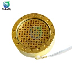 Single Dual Microphone Large Golden Diaphragm DC48V 34MM Microphone Capsule With 3 wires DIY Element Replacementwire Cardioid