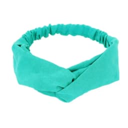 Vintage Suede Soft Cross Knot Elastic Headband for Women Girls Summer Soild Color Turban Bandanas Hair Bands Hair Accessories