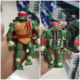 Playmates Teenages Mutant Ninja Turtles Leonardo Raphael Splinter Shredder Joint Movable Doll Anime Villain Figures Model Toys