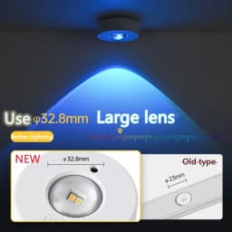 Multi Mode RGB COB LED Cabinet Light Dimmable 12 Color Remote Control USB Rechargeable Light Night for Kitchen Wardrobe Bedroom