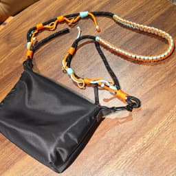 Bag Strap Multifunction Adjustable Hand Woven Paracord Crossbody Strap Outdoor Travel Camping Camera Phone Lanyard Accessories