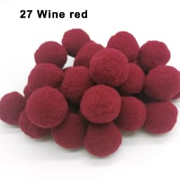 Mini Fluffy Soft Pom Poms 8/10/15/20/25/30mm Pompoms Ball Handmade Kids Toys Wedding Christmas Decor DIY Sewing Craft Supplies