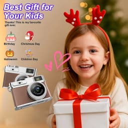 Thumb Keychain Camera 1080P Video Recorder LED Fill Light 0.96-inch IPS Screen Portable Retro CCD Mini Digital Camera