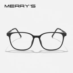 MERRYS DESIGN Men Pure Titanium Ultra-Light And Comfortable Unisex Eyeglasses Frame Women TR90 Eyewear Glasses Frame S2840