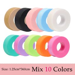 Non-woven Silicone Gel Eyelash Tape Breathable Sensitive Resistant Microporous Eyelash Extension Color Tape Sticker Makeup Tools