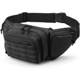 HOMEFISH New Outdoor Multi-Functional Waist Pack, Tactical Sports Bag, Cycling & Commute Crossbody Bag