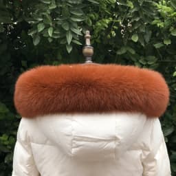 Real Fox Fur Collar For Coat Hood Decors Women Men Winter Luxury Fur Scarf Genuine Female Furry 100% Natural Fur Scarves Shawls