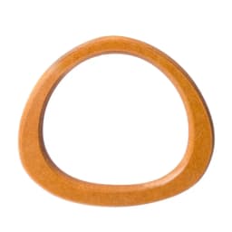 14.5cm D-shaped Wooden Bag Handle Ring Handbag Handles Replacement DIY Handmade Purse Luggage Handcrafted Accessories