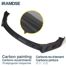 Splitter for CHANGAN UNI-S CS55 Plus Rear Diffuser Front Bumper Spoiler 2022 2023 Skirts Lip Body Kit Accessories