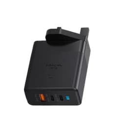 Lenovo 120W USB Dual Type-C Multi Port Mobile Phone Charger EU US UK Full Protocol Super Fast Charging Headband Indicator Light