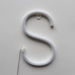 DIY Alphabet Letter Neon Light Sign & @ Number LED Night Light 22cm Height Decor Birthday Wedding Party Wall USB & Battery Case