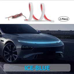 XINFOK LED Car Hood Lights Strip Universal Auto Decorative Atmosphere Lamps Ambient Lights For Car Daytime Running Lights DRL 12