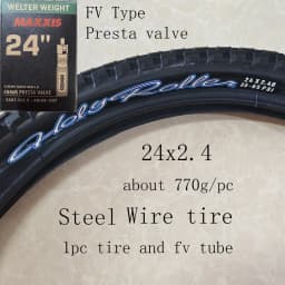 1pc MAXXIS 26 Holy Roller 26*2.4 26*2.2 24*2.4 BMX Bicycle Tire Street Chocolate Tread Climbing Steel Wire Tyre Bike Tire