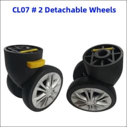 Universal Wheel Luggage Tool Box Wheel Bag Accessories Travel Suitcase Foot Wheel Luggage Carryon Spinner Wheel Removal