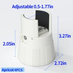 Adjustable Splint-Type Furniture Protection Pads: Moisture-Proof, Shockproof; Fit Table/Chair/Stool Legs, Heightens