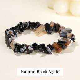 Wholesale 5-8mm Natural Stone Chips Tiger Eye Agates Crystal Gravel Stretch Bracelets Bohemian Women Reiki Heal Jewelry Gifts