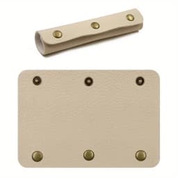 Leather Handle, Protective Cover, PU Handbag Handle, Wrap Saddle Buckle, Suitcase, Handbag Shoulder Strap, Chain Bag Accessories
