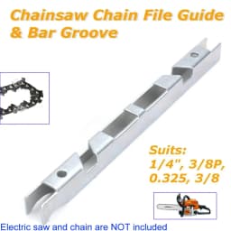 Chainsaw Depth Gauge File Chain Kit Accs Guide Carbon Steel For Chain Saw Raker Removal Practical Useful