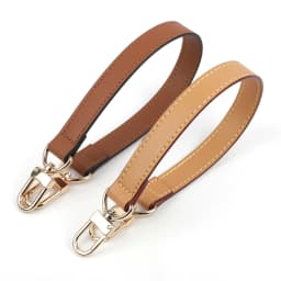 Luxury Short Shoulder Strap Genuine Leather Handbag Handle Strap High Quality Crossbody Bag Strap Belt Handbag Accessories