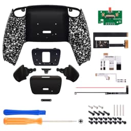 eXtremeRate Back Paddles Remappable Rise Remap Kit, Upgrade Board Back Shell Back Buttons for ps5 Controller BDM-010 & BDM-020