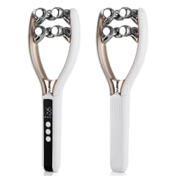 Facial Massager for Face and Neck V‑Shape Lifting Roller with Microcurrent Massage Face Slimmer Device