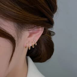 Retro Metallic Gold Color Multiple Small Circle Pendant Earrings 2022 New Jewelry Fashion Wedding Party Earrings For Woman