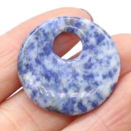 Natural Stone Beads Big Hole Agates Beads Round Shape for Making DIY Jewely Necklace Accessories Gift Size 30x30mm Hole 8.5mm