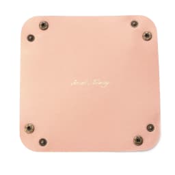 1 Pcs Nordic PU Leather Storage Box Desktop Storage Tray Jewelry Cosmetic Key Stuff Storage Basket Folding Table Organizer Case