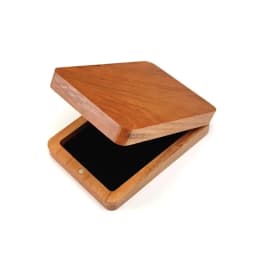 Solid Wood Rings Box Rotating Display Ring Boxes Creative Wedding Ring Organizer Showcase Box Portable Jewelry Storage Boxes