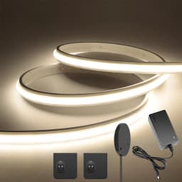 Latest 24V Solid COB Neon LED Strip Light With Wireless PIR Motion Sensor Switches Pure Silicone Gel Tube Waterproof High Bright