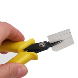 3.5inch Mini Flat Nose Pliers Micro Cut Plier Nose Plier Small Chain Pliers Smooth Jaw Fine Pliers For DIY Jewelry Making Tool