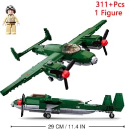 Military F/A-18E Super BumbleBee Strike Hornet Fighter Plane Building Blocks War Bricks Classic Model Educational Kids MOC Toys