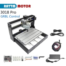 DE Stock 3018 PRO CNC Laser Engraver Wood CNC Router Machine GRBL ER11 Hobby DIY Engraving Machine for Wood PCB PVC Mini CNC