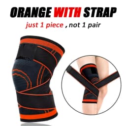 1pc Unisex Knee Support Sleeves, Suitable for Running, Hiking, Outdoor Fitness, Cycling, Breathable Sports Knee Support