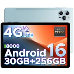 DOOGEE Tab G6 Tablet PC 30GB 256GB Dual Speakers 11'' HD Display Unisoc T7250 Widevine L1 8000mAh Battery Android 16 2 in 1 Smart Pad