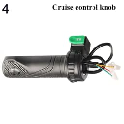 E-Bike Twist Throttle 12V Speed Handlebar Throttle Electric Scooter Twist Cycling Throttle Grip Electric Bicycle Accessories