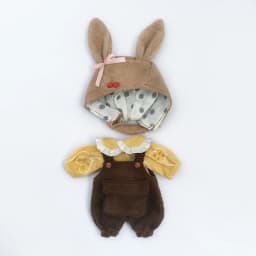 Handmade Cute Ob11 Doll Clothes Suit Ob11 Animal Hat Overalls Dolls Casual Sweater For Ymy, Obitsu 11, Molly, Gsc, 1/12 Bjd Doll