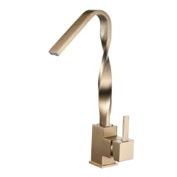BAKALA Brush Gold Bathroom Basin Kitchen Faucet Hot Cold Wash Mixer Crane Tap 360 Rotation Sink Faucets Single Handle