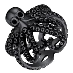 U7 Stainless Steel Big Rings for Man Bird Goat Octopus Shark Serpent Snake Bone Charm Size 7-14 Rock Punk Animal Skull Jewelry
