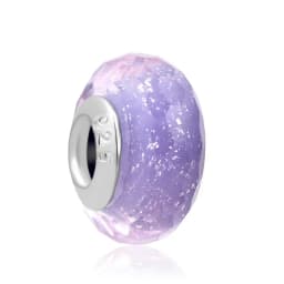 2024 new 925 glass pendant rainbow beads, suitable for European original bracelets, jewelry DIY accessoriesy Clip