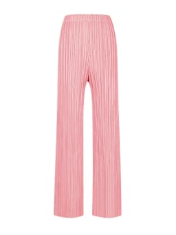 Spring Summer Autumn Women's Casual Elegant Miyake Designer Classical Loose Straight Pleated Pants High Waist Trousers In Stock