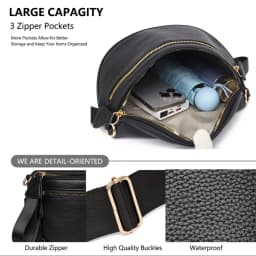 100% Top Layer Genuine Cowhide Leather Saddle Bag Luxury Handbags Women Bags Designer Crossbody Shoulder Bags for Women Commute