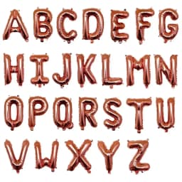 16 32 Inch Foil Letter Balloons A-Z Air Helium Alphabet Balloon Figures Happy Birthday Wedding Decorations Adult Name Baloon