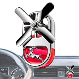 Car Perfume Vent Clip Fan Design Car Scent Diffuser Odor Eliminator Automotive Air Fresheners Car Aromatherapy For Men And Women