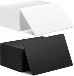 10-5PCS NFC215 Black Cards Rewritable NFC Ntag215 PVC Cards Blank Easy Convenient Programmable NFC Business Card Chip 504Bytes
