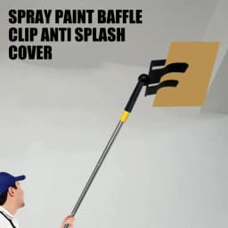 Convenient Angle Sprayer Paint Shield Holder Support Stand Set with Adjustable Positions For DIYer And Professional Use D2RD