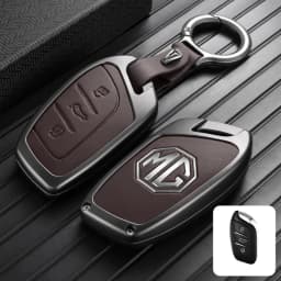 Key Fob Cover Full Protection Shockproof For MG ZS MG 4 MG HS MG 5 MG RX8 Zinc Alloy Heavy Duty Car Accessories