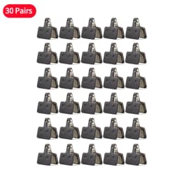 10/15/20/30/40/50 Pairs MTB Road Bicycle Disc Brake Pads for SHIMANO M375 M445 M446 Resin Semi-Metallic Cycling Brake Pad Parts