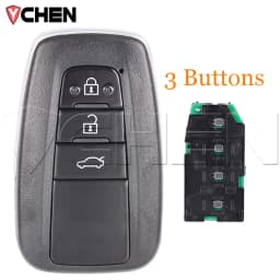 For Toyota Corolla 231451-2000 Remote Control Smart Key 2/3/4Button HYQ14FBN 4A Chip 312/314MHz For Brazil 2019 2020 2021 2022