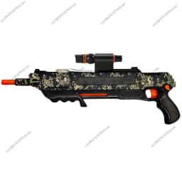 3.0 Upgraded Fun Shooting Salt Gun with Aiming Lens Design, Comfortable and Smooth Trigger Operation Safe Mosquito Repellent Toy